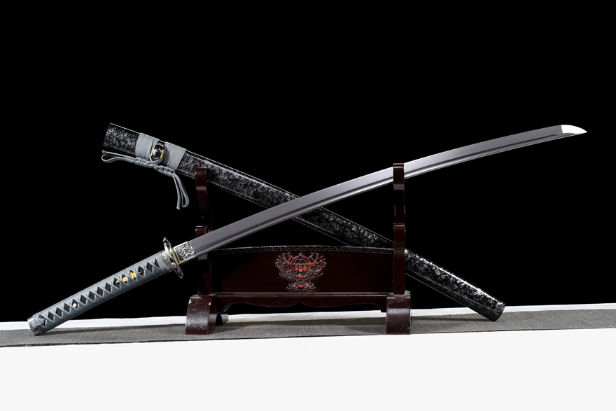 Kiếm Nhật Katana Song Long Hội Thép Carbon Trung